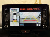 専用の4つのカメラにより、上から見下ろしたような視点で360度クルマの周囲を確認することができます!死角部分も確認しやすく、狭い場所での切り返しや前が長い車でも前の様子が見えます!