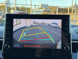 【 バックカメラ 】駐車が苦手な方でも映像で後方の安全確認もしっかり♪見えない死角の部分や距離感などモニター確認することが可能です!//