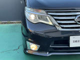 LEDヘッドライトで明るく照らします☆しかもフォグ付き