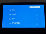 オーディオモードメニュー、AM・FMラジオ フルセグTV対応!
