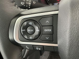 【オーディオリモコンスイッチ】ステアリング左に装備!運転中、視線をそらさずに選曲・ボリューム調整が可能に!