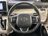 【ステアリングスイッチ】運転中、前方から目線をそらすことなく、オーディオ等の操作が可能な便利機能!安心&快適なドライブを演出してくれます♪