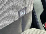 ISOFIX(後部座席)両サイド。小さなお子様のチャイルドシートを安心に取り付けできます☆