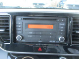 純正オーディオ付です。CD&AM/FMラジオが聴けます♪