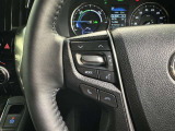 ステアリングスイッチ装備!運転しながら手元でオーディオの操作などができます。