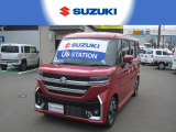 R5年 スペーシアカスタム XZターボ入荷!! 社用車アップ セイフティーサポート・純正ナビ・全方位カメラ付き!!