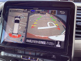 アラウンドビューモニターです。これで車庫入れもラクラク。