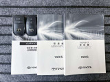 取扱説明書、メンテナンスノート、スペアキー付です。