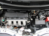 自慢のエンジンはパワードbyHONDAです。精度とバランスにこだわって、低回転からスムースなパワーを発揮します。