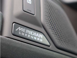 Meridianサウンドシステム搭載。臨場感あふれる高音質サウンドをお楽しみいただけます。