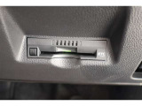 ETC車載器付きです。高速道路の料金所もスムーズに通過できます。