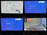 ナビ、メニュー画面、バックモニターの画像です。