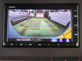 ギヤをRに入れるとナビの画面に後ろの映像が映るリヤカメラ付!後退時の安全確認やコンディションの悪い視界でもカラーバックモニターがドライバーをサポート☆☆☆