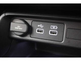 USBオーディオ用ソケットがついていますので携帯電話などを接続すれば音楽等の再生が可能です!充電用ソケットもございます!