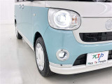 フォグランプ装着車です。暗い夜道の車両前方を明るく照らします