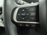 【ステアリングスイッチ】運転中、前方から目線をそらすことなく、オーディオ等の操作が可能な便利機能!安心&快適なドライブを演出してくれます♪