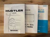 取扱説明書+メンテナンスノート(保証書)も揃っています。