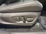 運転する人の体をしっかり支えるシート!使い勝手のいいパワーシート♪