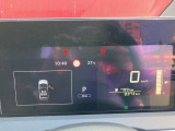 お車の設定は全てメーターの画面で操作可能です。