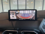 360度VIEWモニター付き。センサーも付いているので慣れない駐車場も安心です。