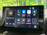 【純正9型ディスプレイオーディオ】お手持ちのスマートフォンとの連携で、ナビや音楽再生など各種アプリを使用可能。スマホに近い感覚でお使いいただけます♪