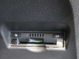 ETC車載器付きです。高速道路の料金所もスムーズに通過できます。