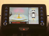 全周囲カメラ付きでバックが見やすいですね。