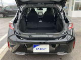 【荷室】リヤシートを倒せばさらに広くご使用することが出来ます。