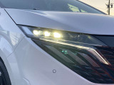LEDヘッドライト装備!夜間くらい道でも明るく照らしてくれるので安心です!