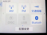 Bluetooth対応!スマホの音楽を再生することもできます。