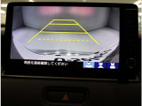 バックカメラで車庫入れをお手伝いします。