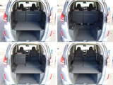 重い荷物も、楽に積み降ろし。ワイドな開口幅と低床設計により、大開口テールゲートを実現。2列目シートをダブルホールダウンで収納すると広大な荷室が出現します。