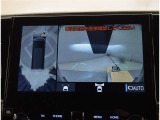パノラマビューです。全周囲確認できるので、駐車時などに便利です♪
