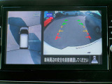 まるで上空から見下ろしているような感じで駐車が楽にできるインテリジェントアラウンドビューモニター!幅寄せが苦手な方でもサイドビューで確認することができますよ♪