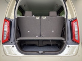 アイデア次第でいろいろな使い方ができる広くて使い勝手のいい荷室。