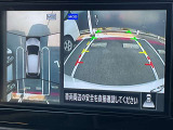 【アラウンドビューモニター】車両周辺をモニターで確認できて、駐車が苦手な人でもスムーズに駐車できます