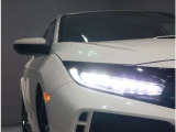 LEDヘッドライト点灯状態
