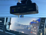 純正前方ドラレコです。もしもの時にしっかり記録が残ります。ナビの画面で映像確認やドラレコの操作ができます。