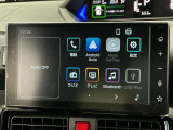 【スマホ連携ディスプレイオーディオ】「Car Play」に対応したアプリを操作可能。電話・地図アプリ・音楽・メッセージ、快適なカーライフを提供します♪