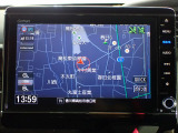 ホンダ純正ナビなのでダッシュボードにスッキリと収まっています。土地勘の無い所でも道に迷わず安心ですね!