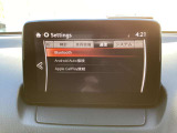 Apple CarPlay接続、Android Auto接続設定画面になります。