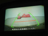 バックカメラを装備しています、車庫入れもラクラクです。