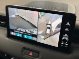 マルチビューカメラシステム搭載で駐車が苦手な方も全方向を確認しながらの駐車が可能です!カメラは選択可能でフロントだけサイドだけ等便利にご使用いただけます!