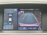 アラウンドモニター、上空から見下ろしているかのような映像をディスプレイに映し出し、スムースな駐車をサポートします。さらに、人や自転車など周囲に動くものがいる場合には、表示とブザーで注意を促します。