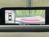 【360&deg;ビューモニター】専用のカメラにより、上から見下ろしたような視点で360度クルマの周囲を確認することができます☆死角部分も確認しやすく、狭い場所での切り返しや駐車もスムーズに行えます。