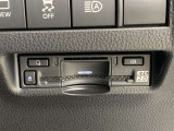 ETC車載器付きです。高速道路の料金所もスムーズに通過できます。