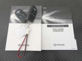 メインキー、取扱い説明書、メンテナンスノートです。緊急時の対応やスイッチ類の使い方等、いざという時にしっかり確認できるので重宝します♪
