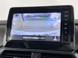 バックカメラで駐車時の死角も確認できます!