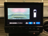 バックでの車庫入れも安心です! リアカメラが付いているバックモニター付のナビを装備しております。バンパーについているソナーや、操作線もついており距離感も画面から確認できます。