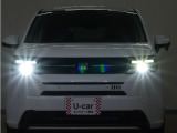 LEDヘッドライト(オートハイビーム機能付)が搭載されており、遠くまで明るく均一に照らし、高速道路等での安心感が向上しております。